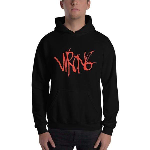 "WRONG" Hooded Sweatshirt (Only B/W)