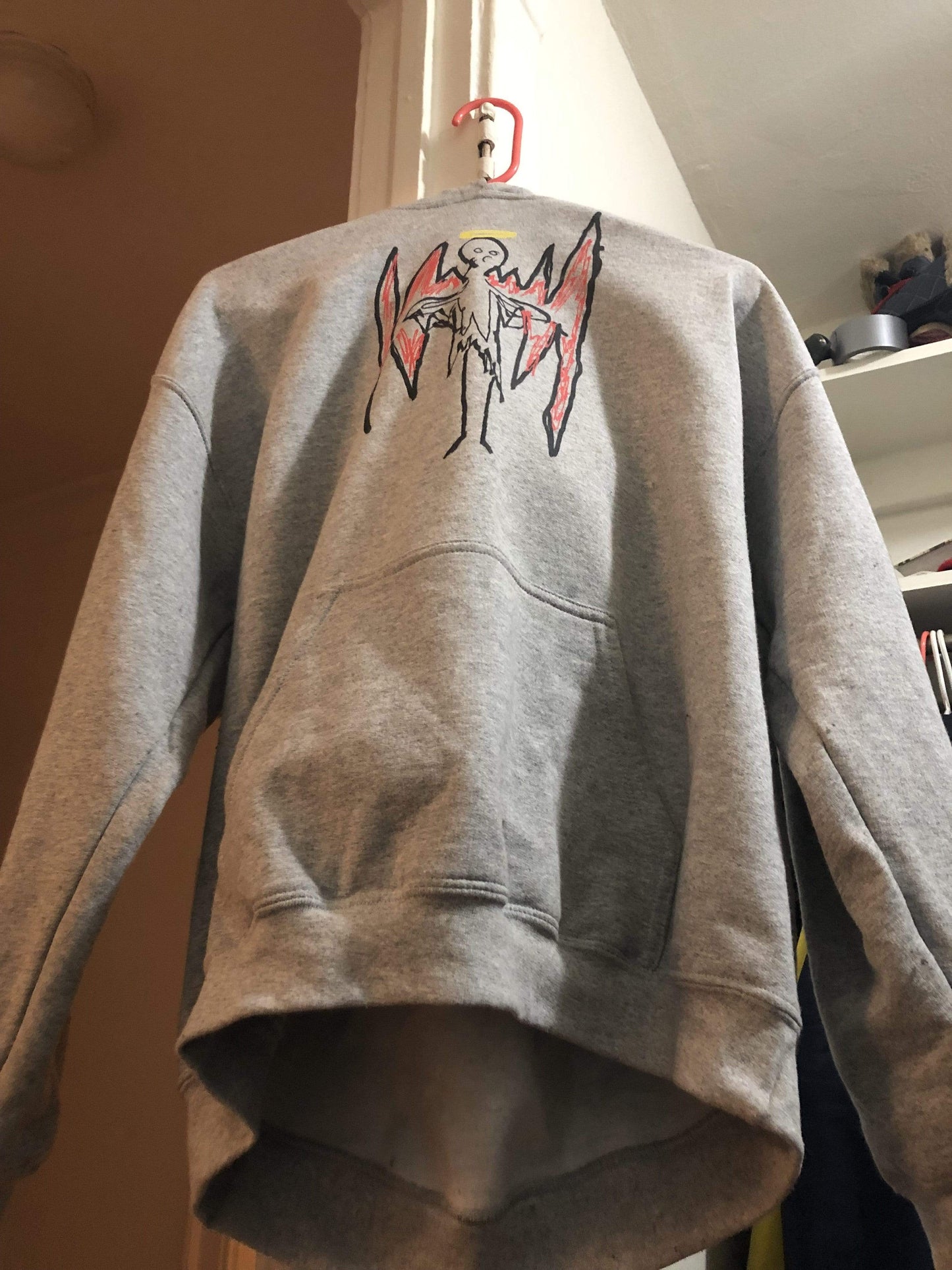 "Fallen Angel" Hooded Sweatshirt