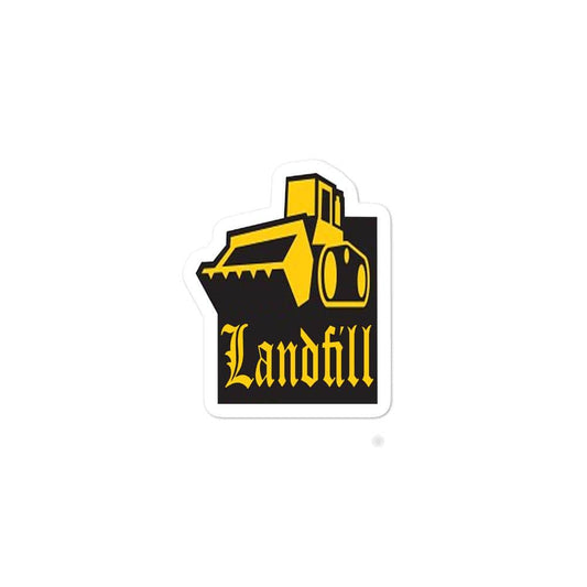 "Landfill Bulldozer" Stickers
